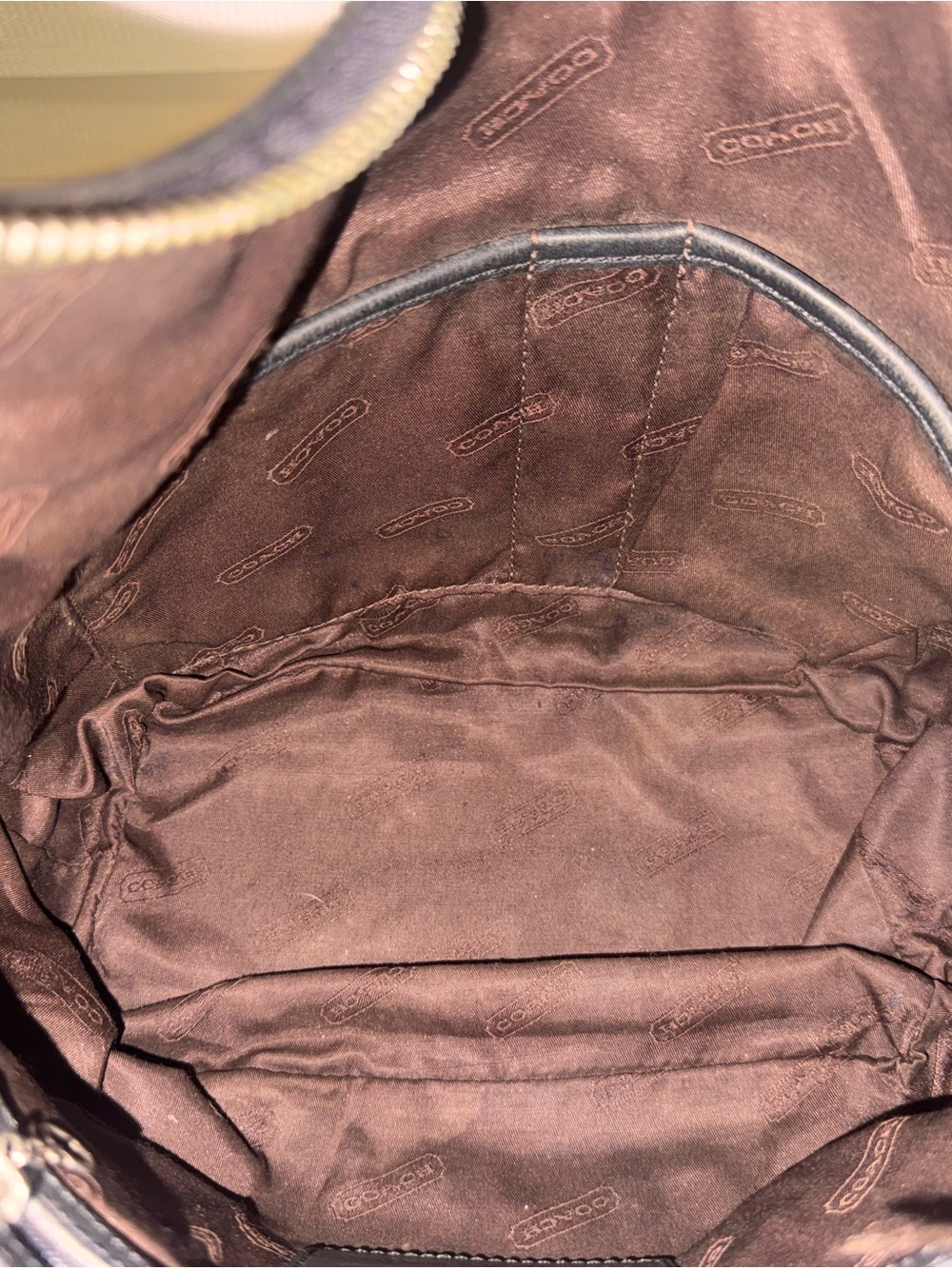Coach Legacy Black Leather Shoulder Bag 9823 - Picture 12 of 12